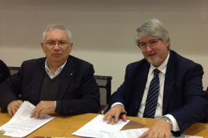 Patrizio Bianchi e Giuliano Poletti
