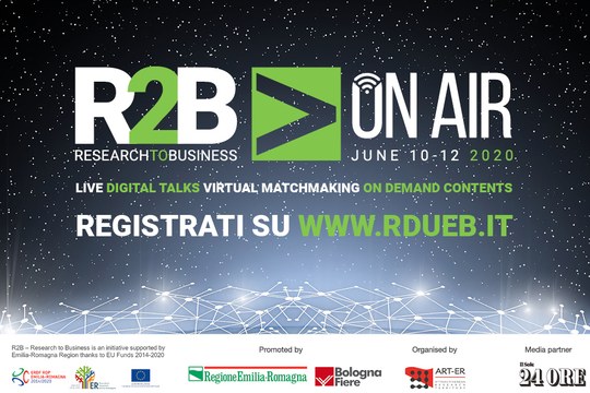 Dal 10 al 12 giugno 2020 torna R2B, in versione digitale Dal 10 al 12 giugno 2020 torna R2B, in versione digitale