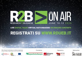 Dal 10 al 12 giugno 2020 torna R2B, in versione digitale