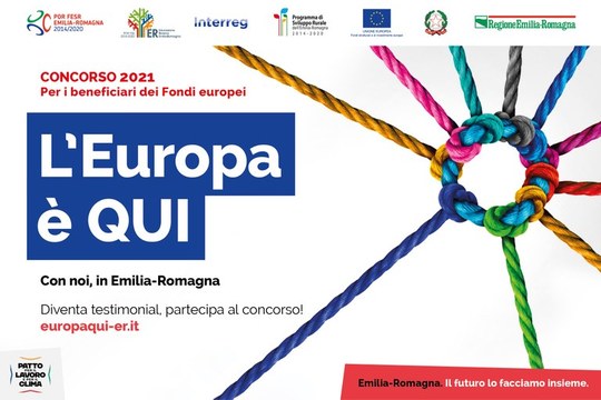 L’Europa è QUI: al via il voto online del concorso per i beneficiari dei Fondi europei L’Europa è QUI: al via il voto online del concorso per i beneficiari dei Fondi europei