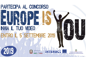 Europe is you, un concorso video amatoriale rivolto a cittadini e studenti
