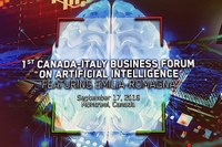 Forum sull'Intelligenza artificiale Italia-Canada, al via gli incontri della Data Valley emiliano-romagnola in Quebec