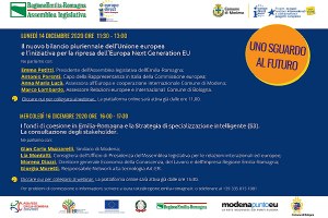 Uno sguardo al futuro, due appuntamenti sulla programmazione dei Fondi europei in Emilia-Romagna