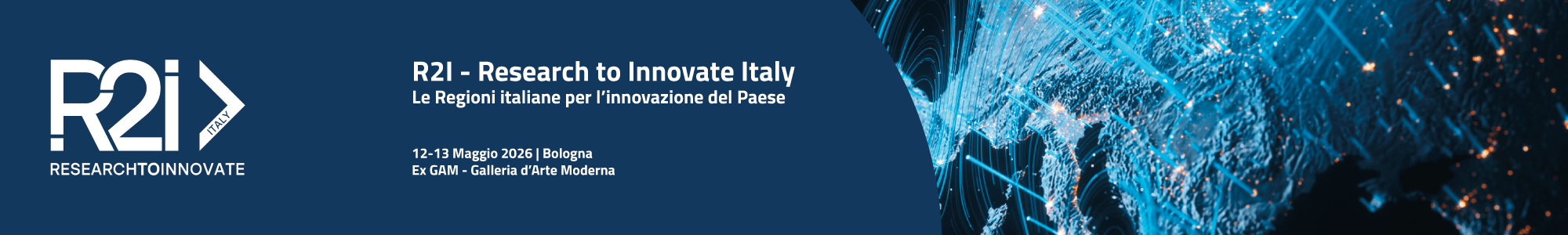 R2I - Research to Innovate Italy (Banner con link al sito R2I) 